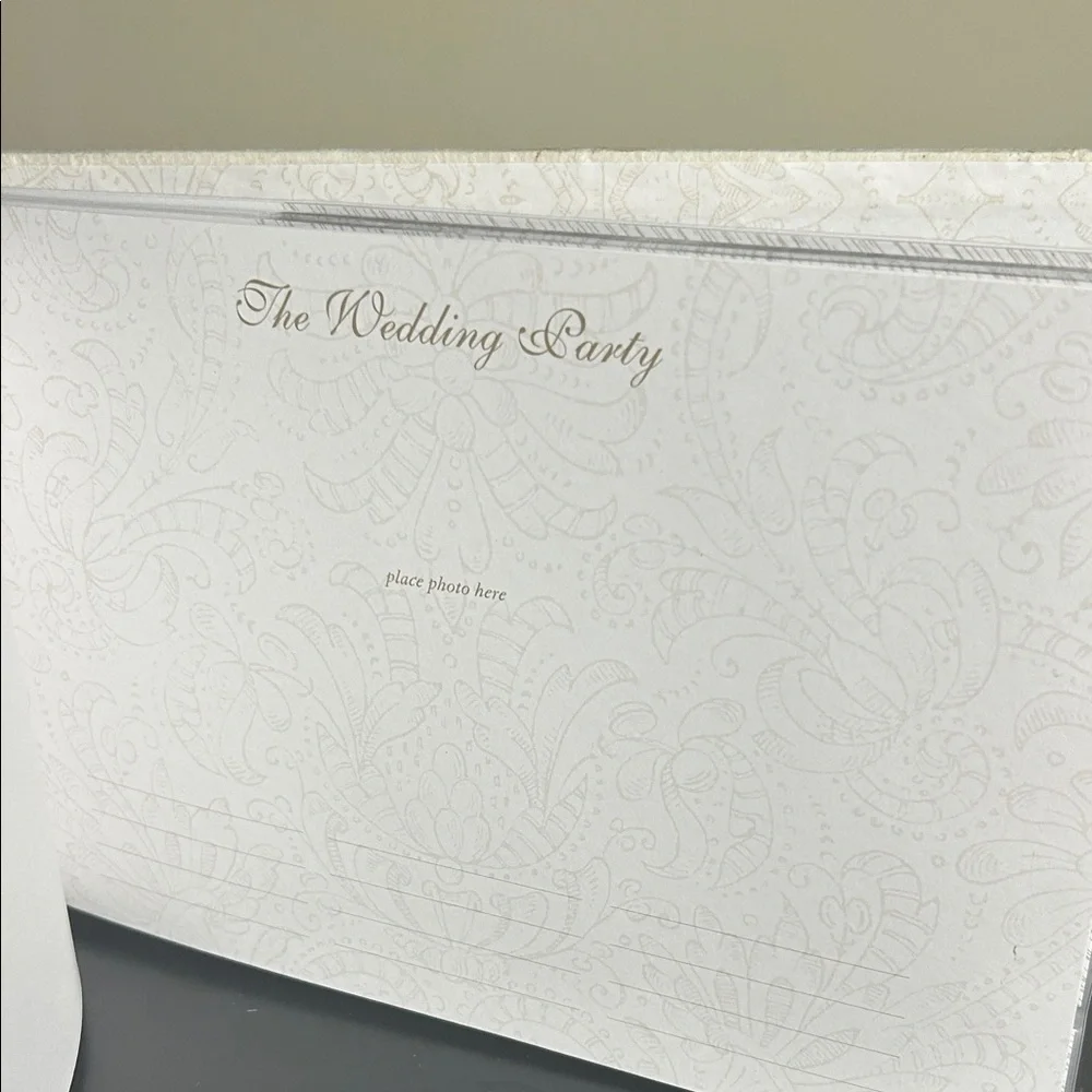 Burnes Of Boston‎ Romantic Wedding Keepsake Album - Pink and Silver